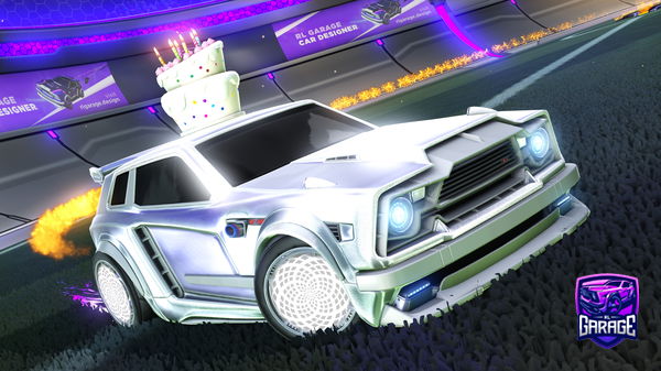 A Rocket League car design from JC_ROARS