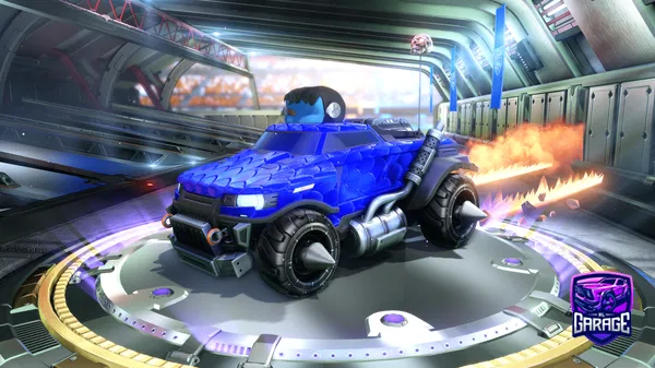 A Rocket League car design from Que_mas_da