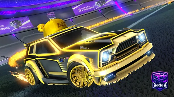 A Rocket League car design from Darker468