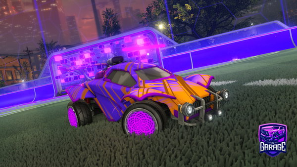 A Rocket League car design from void_reflexz