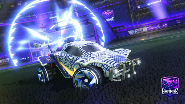 A Rocket League car design from Mintyyyyy7