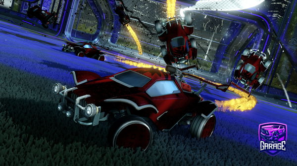 A Rocket League car design from imouto-san