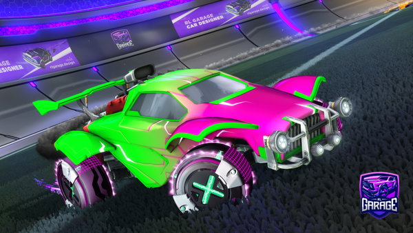 A Rocket League car design from lUiSoRRL