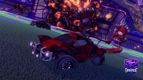 A Rocket League car design from DaniellSan