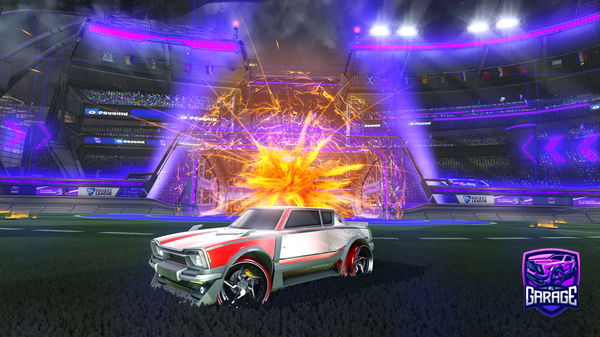 A Rocket League car design from Yashiro-emiya