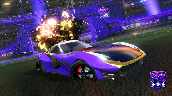 A Rocket League car design from Lukas_speed3