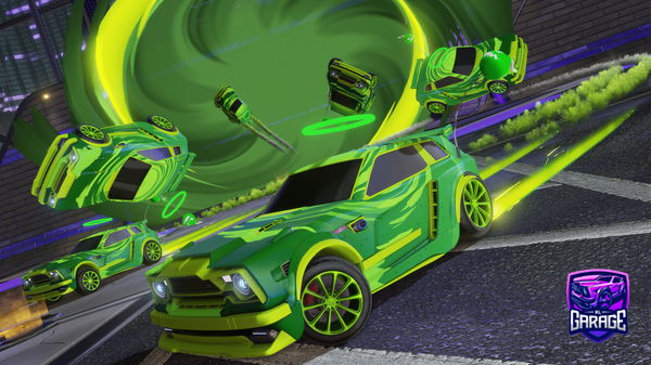 A Rocket League car design from cryspzz
