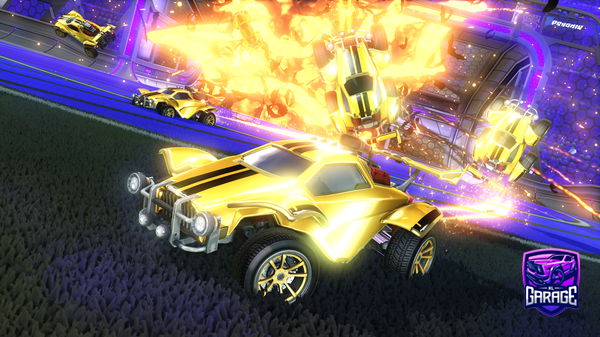 A Rocket League car design from RJTENTACION