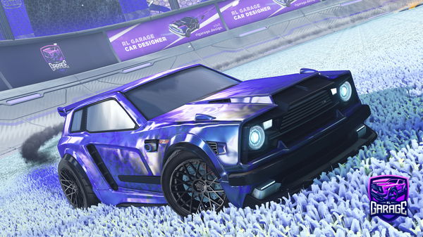 A Rocket League car design from M854