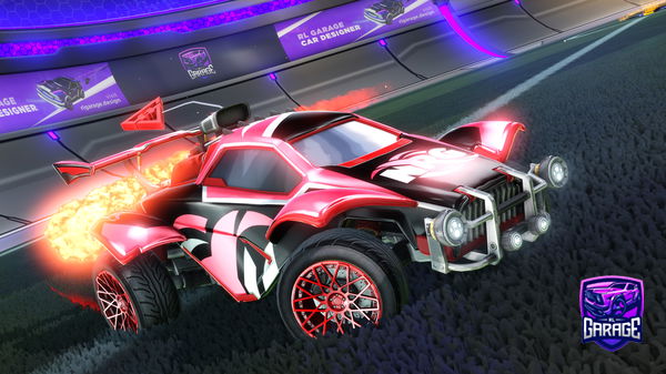 A Rocket League car design from Razor_Gun4