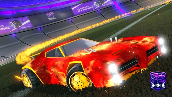 A Rocket League car design from flakie1110