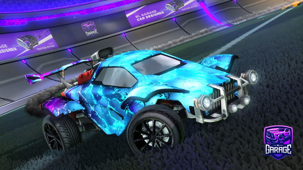 A Rocket League car design from Tardigrade