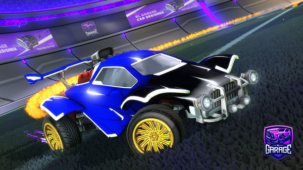 A Rocket League car design from KTPKlipz