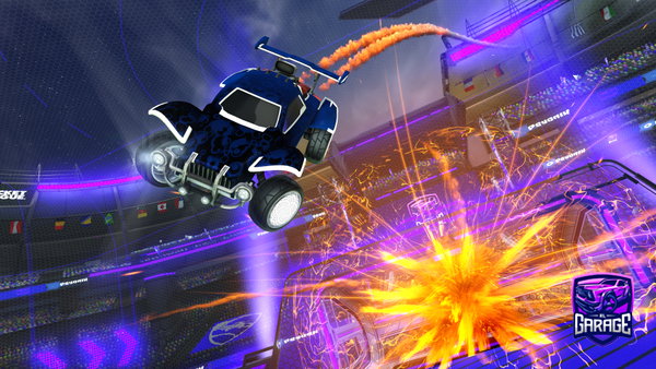 A Rocket League car design from DarkShadows22057