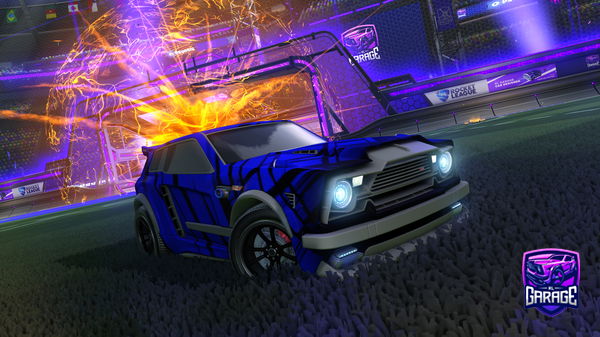 A Rocket League car design from dauna