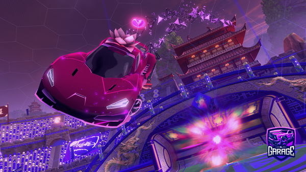 A Rocket League car design from luketawesome123