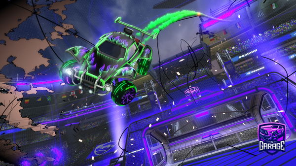 A Rocket League car design from AdamPratte54321