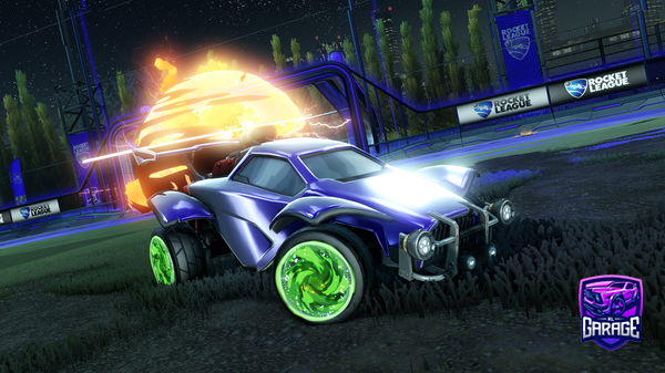 A Rocket League car design from LalaKP
