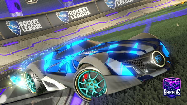 A Rocket League car design from MaxTinCoLL