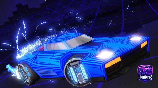 A Rocket League car design from Capybara_RL