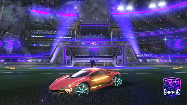 A Rocket League car design from jorshow