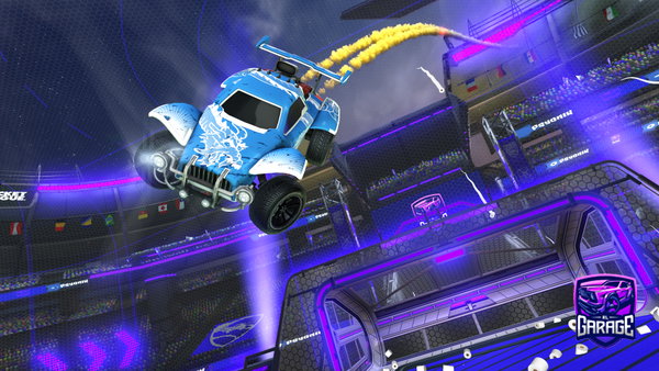 A Rocket League car design from YenDraxy