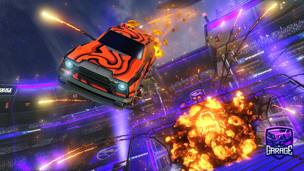 A Rocket League car design from soloDezZz