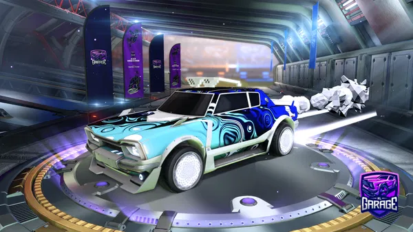 A Rocket League car design from FinlayBarn