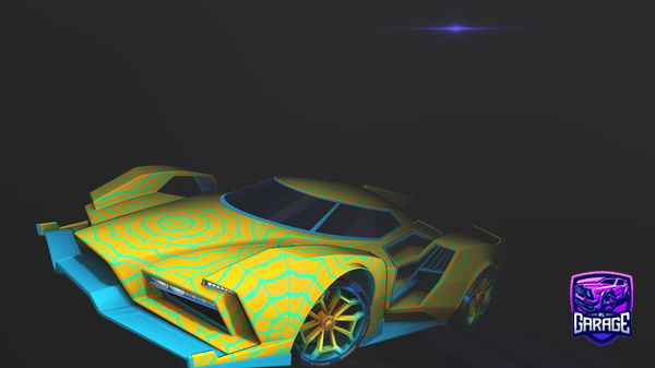 A Rocket League car design from MrRogers143