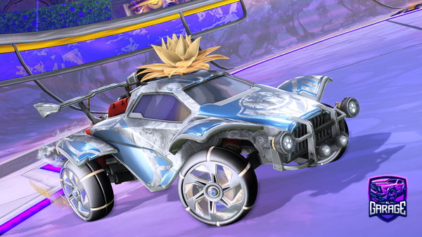 A Rocket League car design from Crazyfeet44