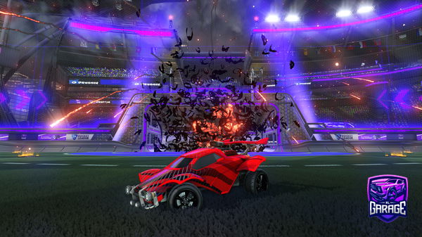 A Rocket League car design from Combomaker