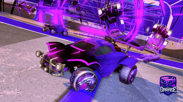 A Rocket League car design from H20_Tsunami