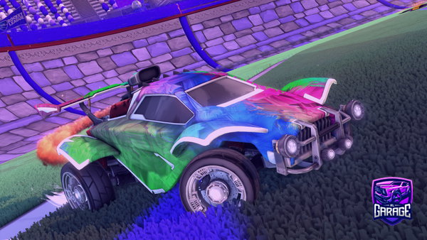 A Rocket League car design from tacobell691942