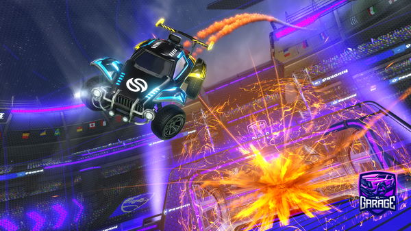 A Rocket League car design from IIII-hyper-IIII