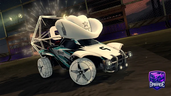 A Rocket League car design from Ghxstemanee