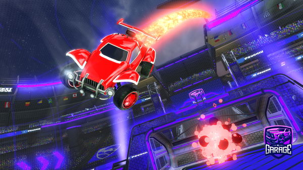 A Rocket League car design from xxlexx