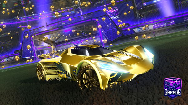 A Rocket League car design from Haid590