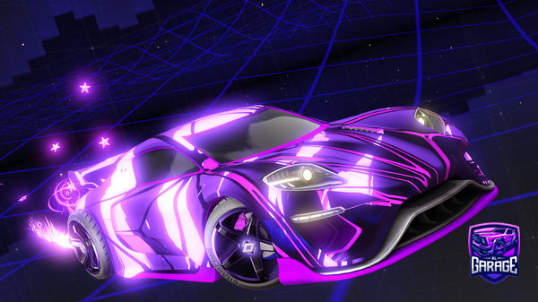 A Rocket League car design from kv1confia