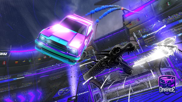 A Rocket League car design from moonlessninja