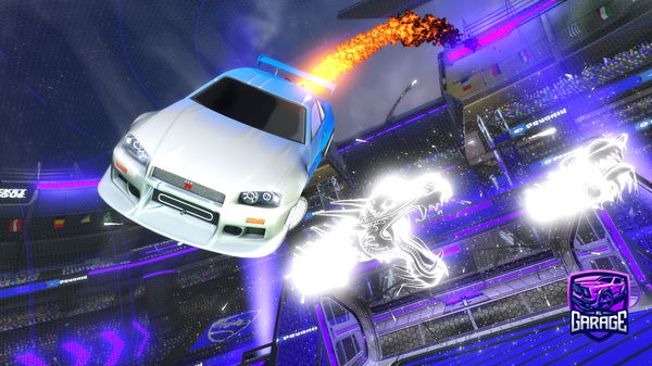 A Rocket League car design from Cipscailer