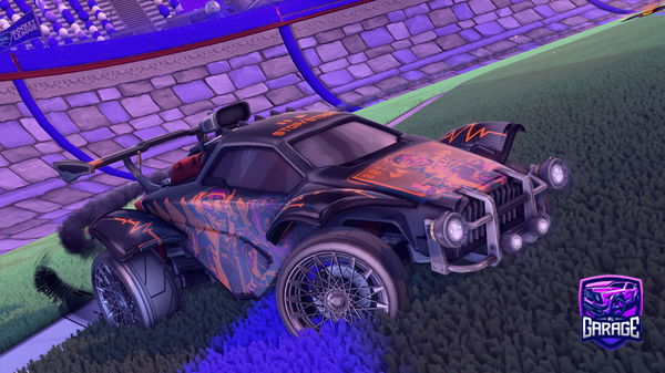 A Rocket League car design from drft_rl