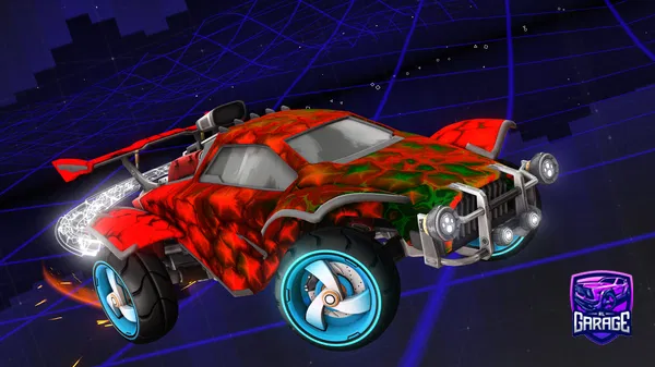 A Rocket League car design from Shooteo2313