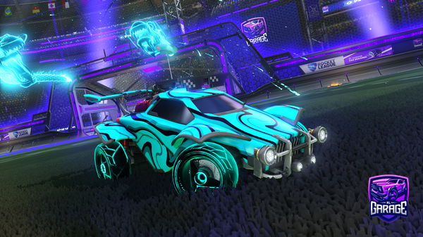 A Rocket League car design from Matheus9013