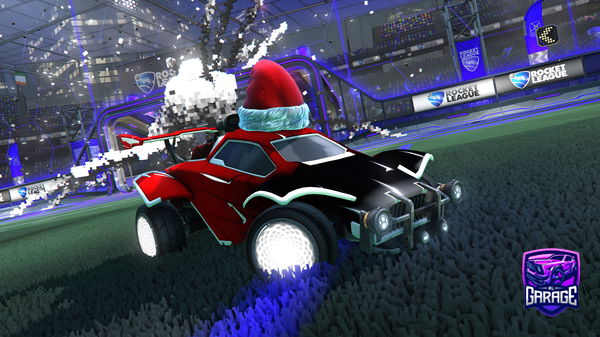 A Rocket League car design from finnobi