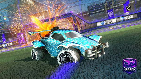 A Rocket League car design from CK17