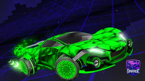 A Rocket League car design from Rnocker