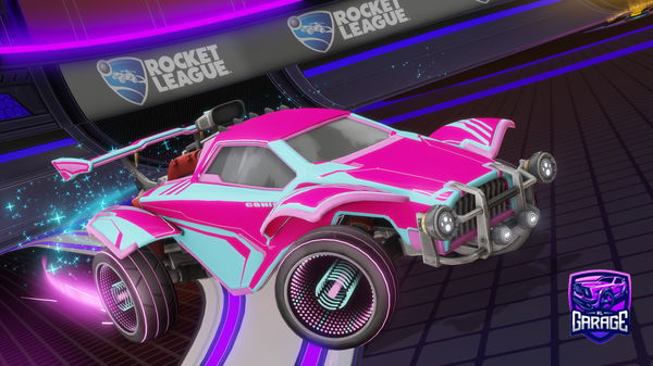 A Rocket League car design from ZeusBEE