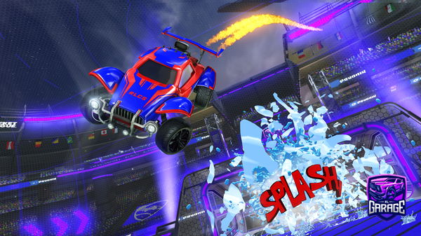 A Rocket League car design from poldenche