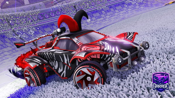 A Rocket League car design from Crazyfeet44