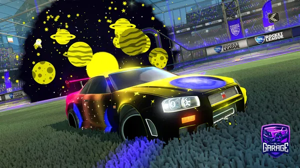 A Rocket League car design from boosted497